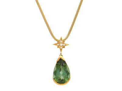Jewellery, H. STERN, pendant with chain