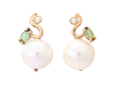 Jewellery, MANDELSTAM, pearl earrings