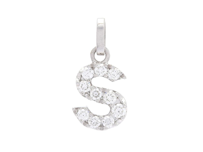 Jewellery, LETTER PENDANT, letter S