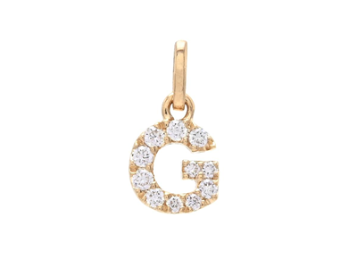 Jewellery, LETTER PENDANT, letter G