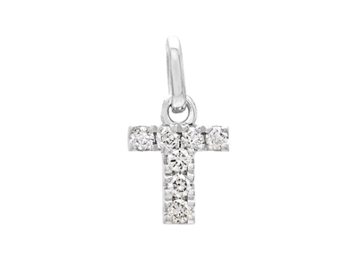 Jewellery, LETTER PENDANT, letter T
