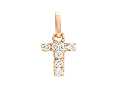 Jewellery, LETTER PENDANT, letter T