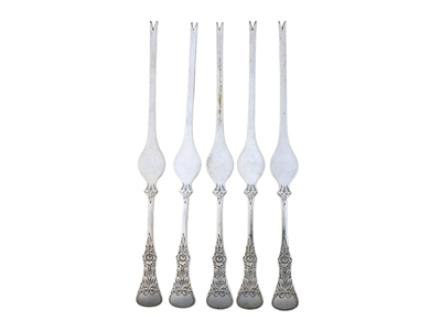 Silverware, LOBSTER PICKS, 5 pcs