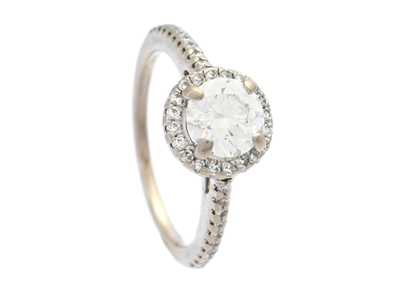 Jewellery, RING, 14K white gold