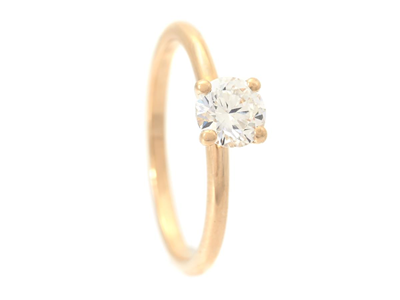 Jewellery, SOLITAIRE RING, 18K gold