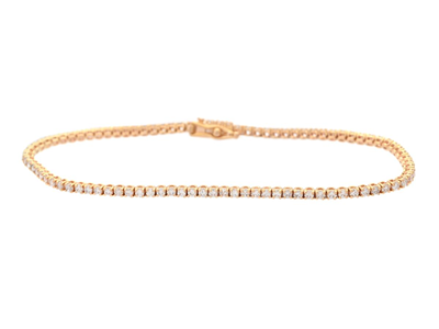 Jewellery, TENNIS BRACELET, 18K gold