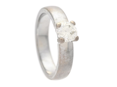 Jewellery, W.A. BOLIN, solitaire ring
