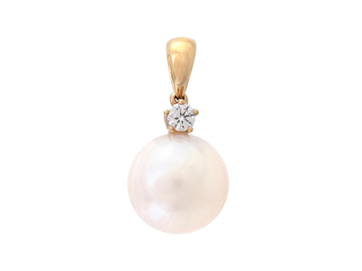 Jewellery, PEARL PENDANT, 18K gold