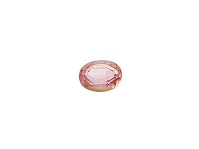 Gemstones, PINK TOURMALINE, oval-cut