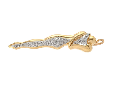 Jewellery, BROOCH/PENDANT, 18K gold