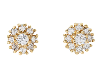 Jewellery, EARRINGS, 14K gold