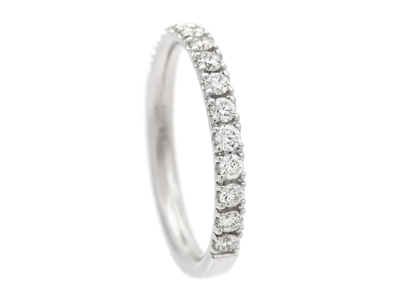 Jewellery, ETERNITY RING, 18K white gold