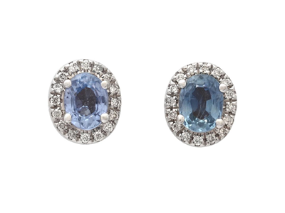 Jewellery, EARRINGS, 18K white gold