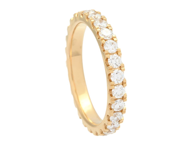 Jewellery, FULL ETERNITY RING, 18K gold