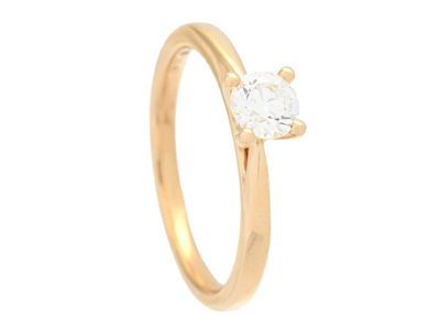 Jewellery, SOLITAIRE RING, 18K gold