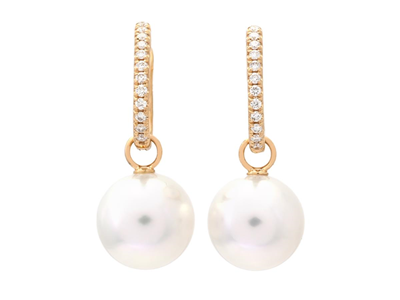 Jewellery, PEARL EARRINGS, 18K gold