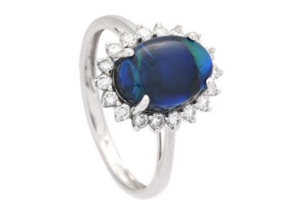 Jewellery, RING, 18K white gold