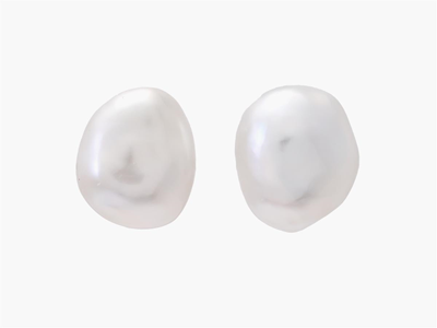 Jewellery, PEARL EARRINGS, 18K white gold