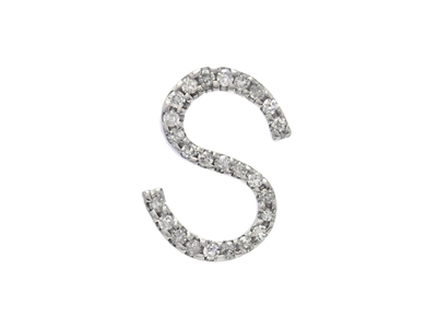 Jewellery, LETTER PENDANT, letter S