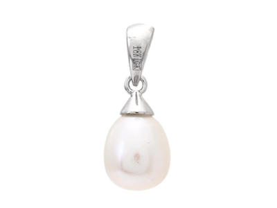 Jewellery, PEARL PENDANT, 18K white gold