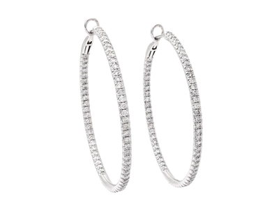 Jewellery, EARRINGS, 18K white gold
