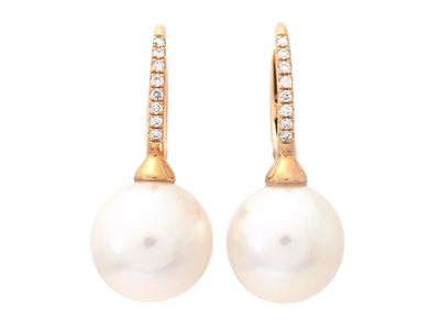 Jewellery, PEARL EARRINGS, 18K gold