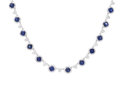 Jewellery, NECKLACE, 18K white gold