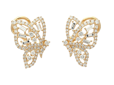 Jewellery, EARRINGS, 18K gold