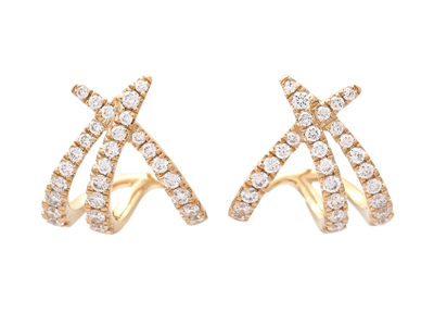 Jewellery, EARRINGS, 18K gold