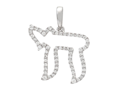 Jewellery, PENDANT, 18K white gold