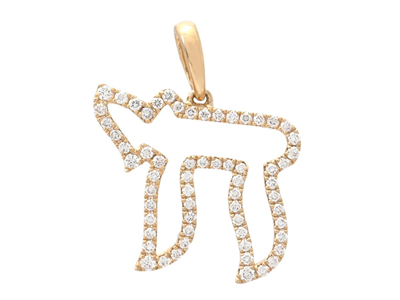 Jewellery, PENDANT, 18K gold