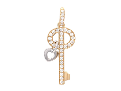 Jewellery, PENDANT, 18K gold/white gold