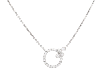 Jewellery, NECKLACE, 18K white gold