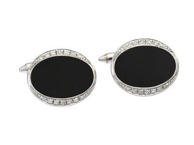 Jewellery, CUFFLINKS, 18K white gold