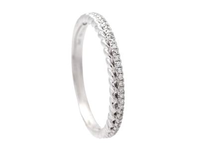 Jewellery, RING, 18K white gold