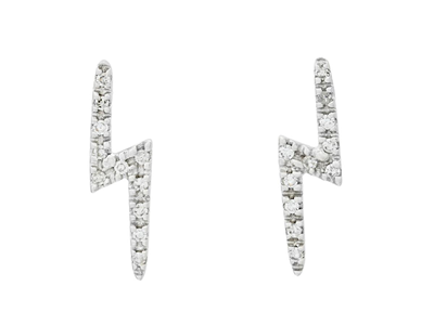 Jewellery, EARRINGS, 18K white gold