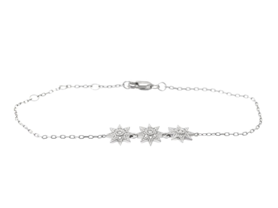 Jewellery, BRACELET, 18K white gold