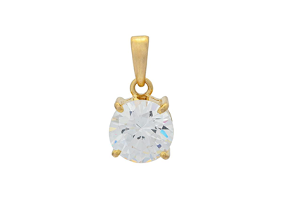 Jewellery, SOLITAIRE PENDANT, 18K gold