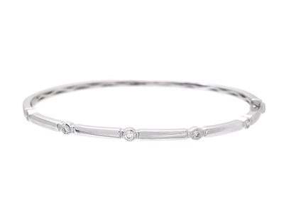 Jewellery, BANGLE, platinum/18K white gold