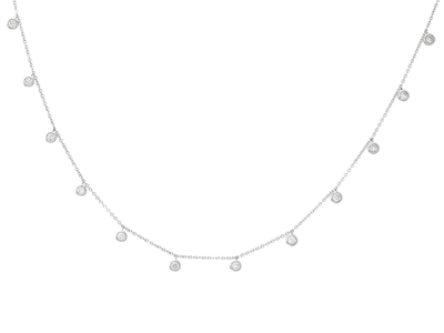 Jewellery, NECKLACE, 18K white gold