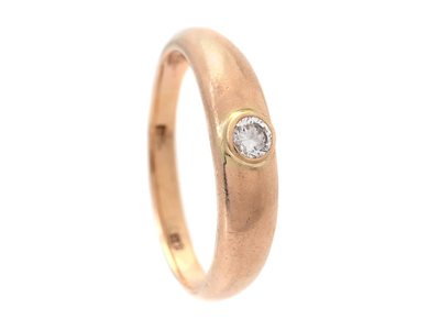 Jewellery, SOLITAIRE RING, 18K gold