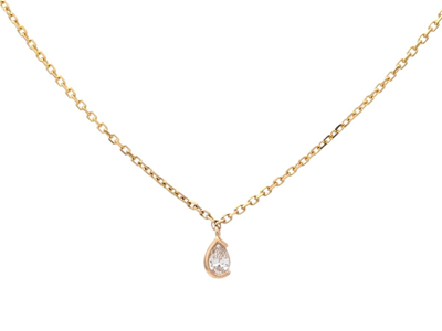 Jewellery, SOLITAIRE NECKLACE, 18K gold