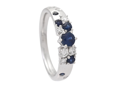 Jewellery, RING, 18K white gold