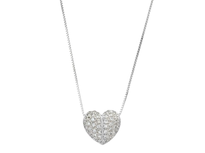 Jewellery, PENDANT/CHAIN, 14K white gold