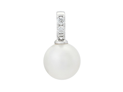Jewellery, PEARL PENDANT, 18K white gold