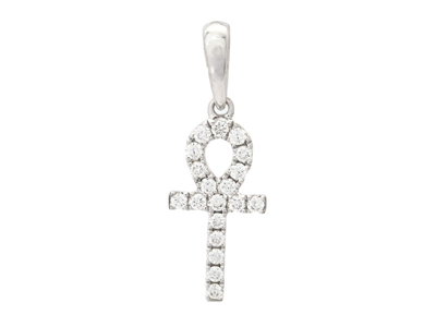 Jewellery, PENDANT, 18K white gold