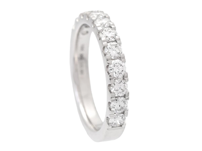 Jewellery, ETERNITY RING, 18K white gold
