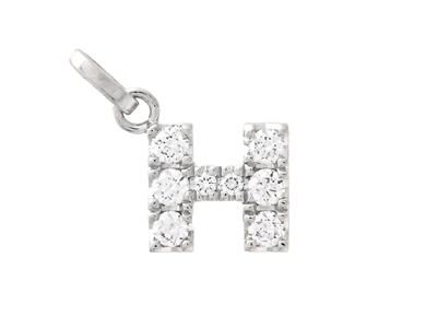 Jewellery, LETTER PENDANT, letter H