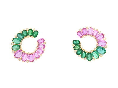 Jewellery, EARRINGS, 18K gold