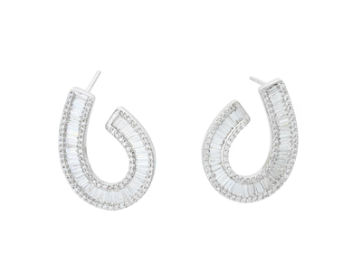 Jewellery, EARRINGS, 18K white gold